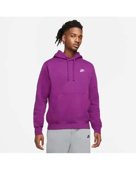 Sweat a capuche Homme Nike M NSW CLUB HOODIE PO BB Violet Sport 2000 Ref BV2654 503