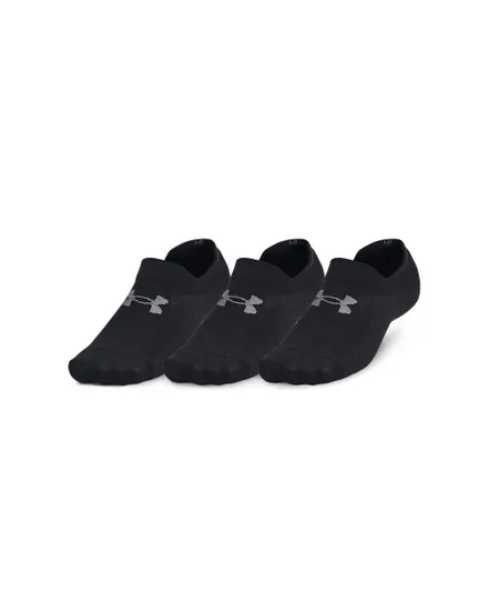 Socquettes 3 paires Unisexe UA ESSENTIAL ULTRALOWTAB 3PK Noir