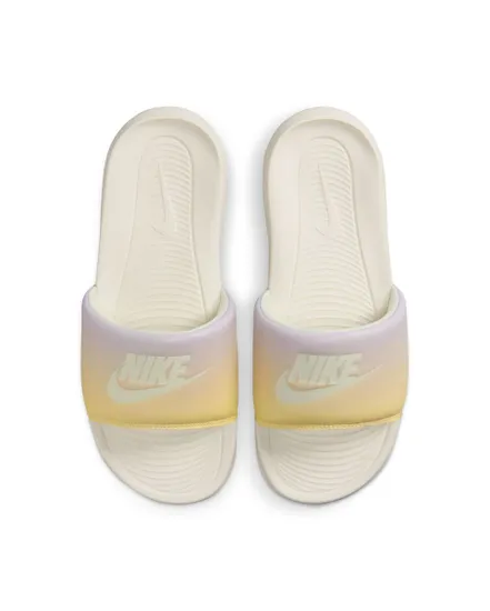 Claquette Femme W NIKE VICTORI ONE SLIDE PRINT Beige