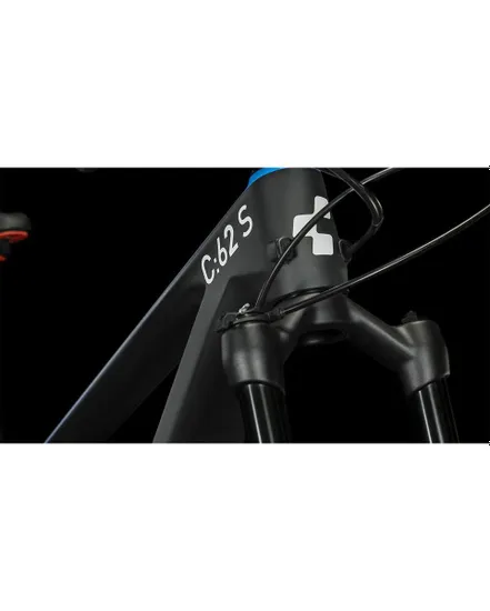 VTT semi rigide Enfant ELITE C:62 SLX ROOKIE Noir/Bleu/Rouge