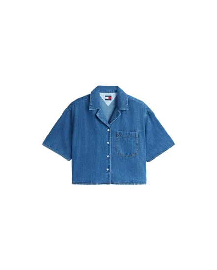 Chemise Femme TJW Crop Chambray