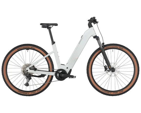 VTT électrique semi rigide Unisexe E-REVOX SPORT 20 WAVE Blanc Argenté