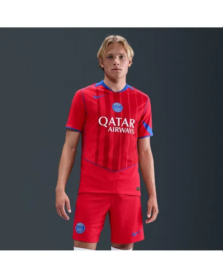 Maillot de football Homme PSG M NK DFADV JSY SS MATCH 3R Rouge