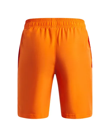 Short Enfant UA TECH WOVEN WORDMARK Orange