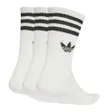 Lot de 3 paires de chaussettes 3S CREW S 3P Blanc