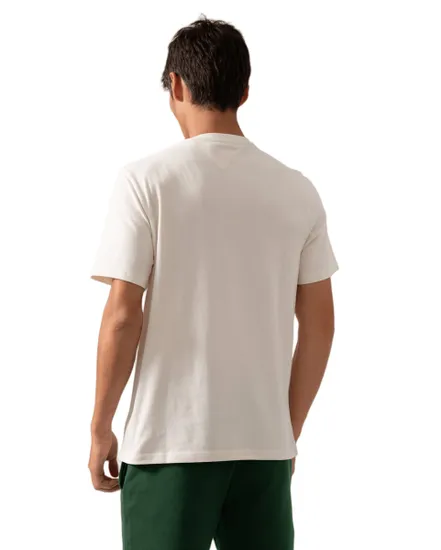 T-shirt col rond Homme AMERICANA MONOTYPE F Écru