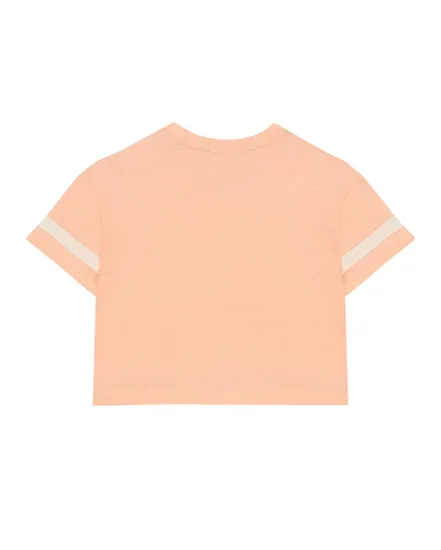 T-shirt Enfant JOY NET CROP T Rose