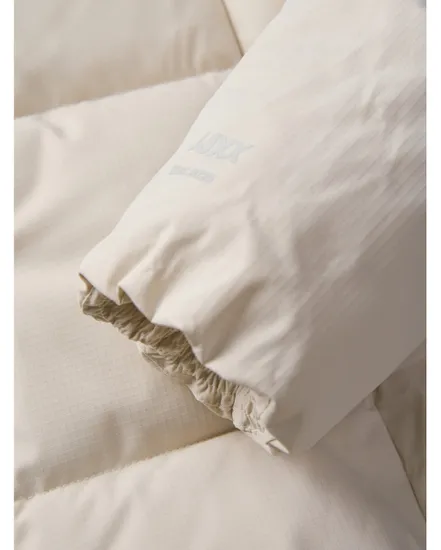 Doudoune à capuche Femme JXGLOBAL PUFFER JACKET OTW ACT Beige