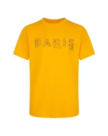 T-shirt manches courtes Enfant PARIS SP23 TEE Jaune