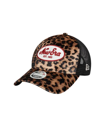 Casquette Trucker Femme Leopard MC AF New Era