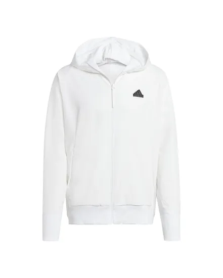 Sweat zip à capuche Homme M Z.N.E. WV FZ Blanc