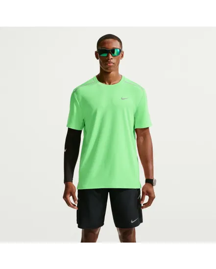 T-shirt Homme M NK DF UV MILER SS Vert