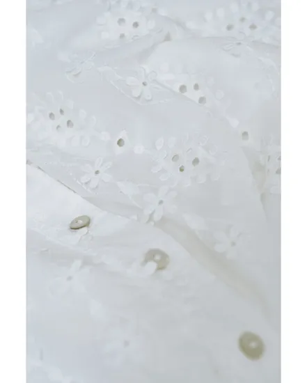 Blouse Femme Texturée Avec Dentelle