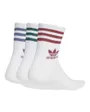 Lot de 3 paires de chaussettes CREW SOCK  3STR Blanc