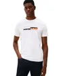 T-shirt col rond Homme TH COLOUR BLOCK GRAPHIC TEE Blanc