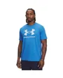T-shirt Homme UA SPORTSTYLE LOGO UPDATE SS Bleu