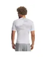 T-shirt Homme UA HG ARMOUR PRINTED SS Blanc