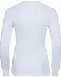 T-shirt manches longues Femme BL TOP CREW NECK L/S ACTIVE WARM ECO Blanc