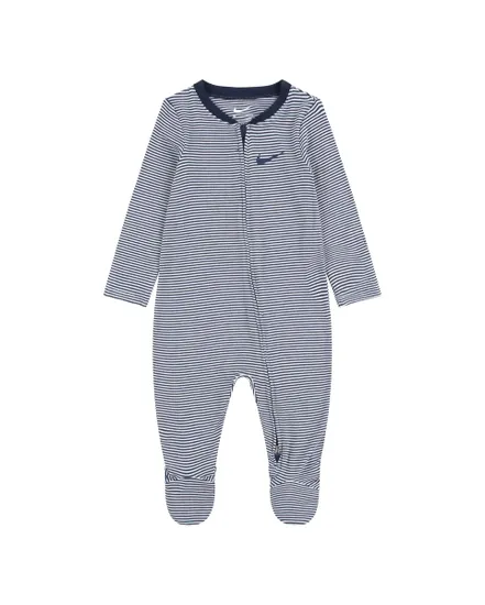 Combinaison Bébé NKN STRIPED FOOTED COVERALL Gris