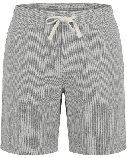Short Homme Linen Blend Stripe