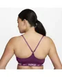 Brassière Femme W NK DF INDY LGT SPT BRA Violet