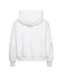 Sweat à capuche Fille DELORIS JORDAN FLOWER PO Blanc