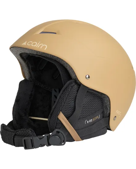 Casque de ski Garçon FAST J Marron