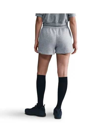 Short Femme W NSW PHNX FLC MR STD 4IN SHRT Gris