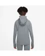 Sweat a capuche manches longues Enfant K NK DF ACD HDIE PO FP HT Gris