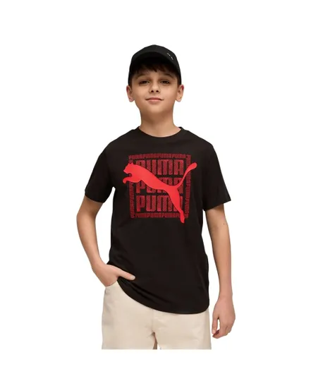 T-Shirt Junior Garçon Graphic Cat Tee B