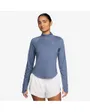 Haut d'entrainement Femme W NK TEMPO SWSH HBR DF HZ TOP Blanc