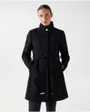 Manteau Femme THE REIMAGINED WOOL COAT Noir