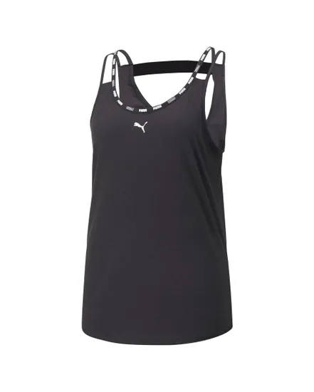 T-shirt de fitness sans manches Femme W PUMA STR TRBLEND TK Noir