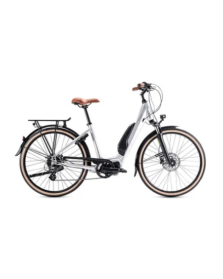 Vélo électrique urbain Unisexe E-CITY STEPS D8+ 28 418 Wh Argent