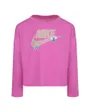 T-shirt manches longues Enfant NOTEBOOK L/S KNIT TOP Rose