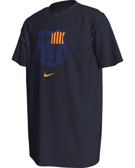 T-shirt manches courtes Enfant FCB U NK CREST TEE Bleu