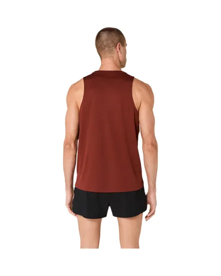 Débardeur Homme ASICS CORE SINGLET Bordeaux