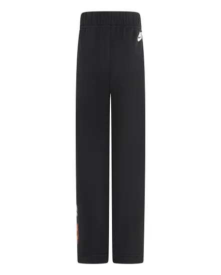 Legging Fille FLORAL FLEECE WIDE LEG PANT Noir