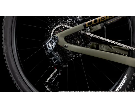 VTT tout suspendu Unisexe AMS ONE11 C:68X TM 29 Olive