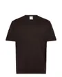 T-shirt col rond Homme SS SUPIMA CHEST EMB CREWNECK TEE Noir