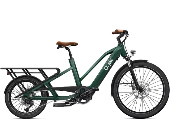 Vélo électrique cargo Unisexe EQUO 4.2 835 Wh Vert Emeraude