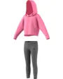 Survetement Enfant LG HOOD FL TS Rose