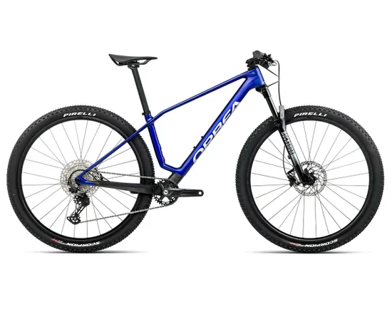 VTT semi rigide ALMA M50 Bleu Cobalt/Carbone