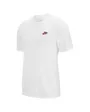 T-shirt manches courtes Homme M NSW CLUB TEE Blanc