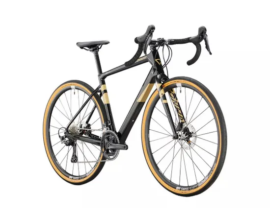 Vélo Gravel Homme GRV 12.0 Noir/Or