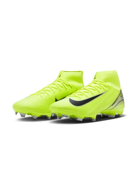 Crampons de football Homme ZM SUPERFLY 10 ACAD FG/MG Vert