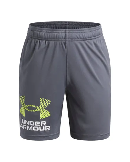 Short Enfant UA TECH LOGO Gris