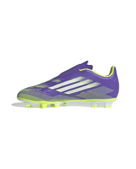 Crampons de football Homme F50 CLUB VEL FG/MG J Violet