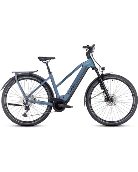 Vélo électrique trekking Femme KATHMANDU HYBRID ABS 750 Bleu/Gris