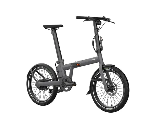 Vélo électrique urbain pliant AFTERNOON PRO Gris Anthracite